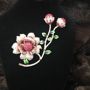 Blossoming Flower Brooch